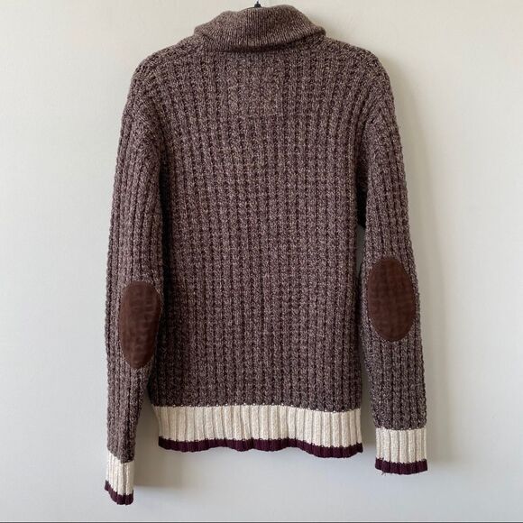 Vintage Roots-Wool Blend Elbow Patch Sweater - Picture 11 of 13